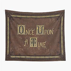 Once Upon a Time Book Poster Tapestry