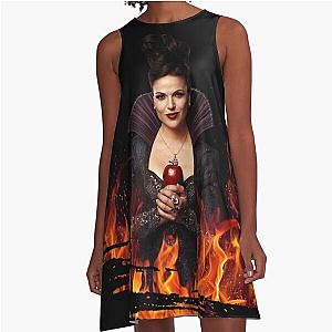 The Evil Queen Once Upon a Time A Line Dress