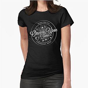 Once Upon A Time TV Badge Design Fitted T-Shirt