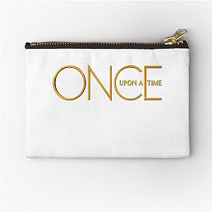 Once Upon A Time logo Fitted T-Shirt Zipper Pouch
