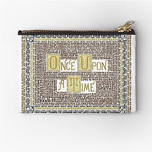 Wisdom of Once a Time Zipper Pouch