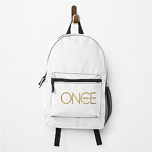 Once Upon Time logo Fitted T-Shirt Backpack