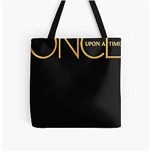 Once Upon A Time logo Fitted Print Tote Bag