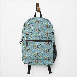 Once Upon a Time Character Symbols Icons Backpack