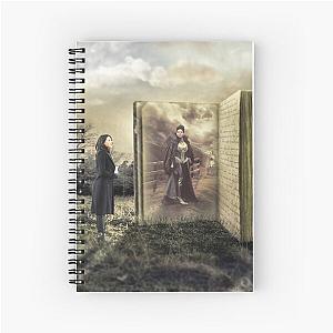 Once upon a time there was a queen Spiral Notebook