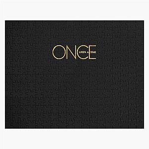 Once Upon a Time Logo Fitted T-Shirt Jigsaw Puzzle