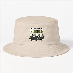 Burgle Your Turtle Over the Garden Wall Bucket Hat