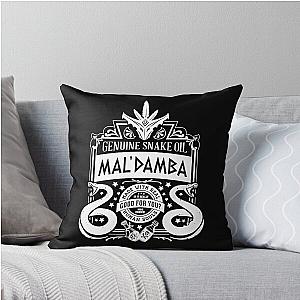 Retro Vintage Mal'Damba Paladins Champion Logo For Music Fan Throw Pillow