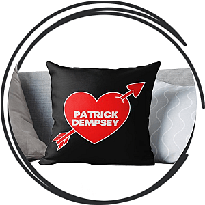 Patrick Dempsey Pillows Cover