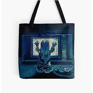 Poltergeist Over Print Tote Bag