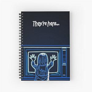 Poltergeist "They're Here" Spiral Notebook