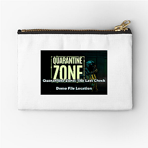 Last Clean Zone – Quarantine Zone Quarantine Zone The Last Check Zipper Pouches