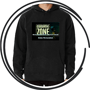 Quarantine Zone The Last Check Hoodies