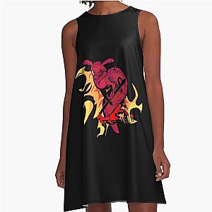 Artificer Rain World A Line Dress