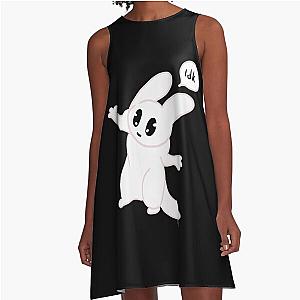 Goofy Rain World slugs cats A-Line Dress