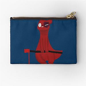 Cute game character Artificer from Rain World Downpour fanart Zipper Pouch