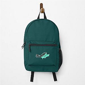 Cyan lizard rain world backpack