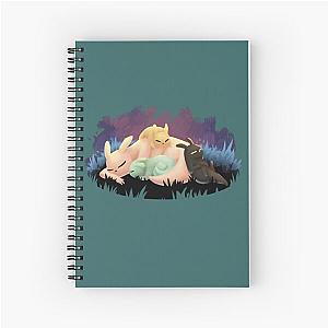 Hibernation Rain World Spiral Notebook