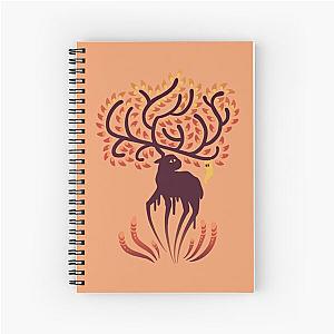 Rain Deer Rain World Spiral Notebook