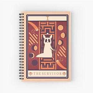 The Survivor Tarot Rain World Spiral Notebook