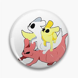 Rain World Stacked Slugcat Pin