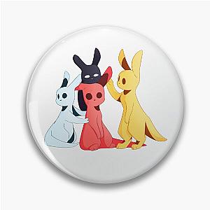 The Slugcats from Rain World Pin