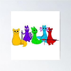 Rain World characters Poster