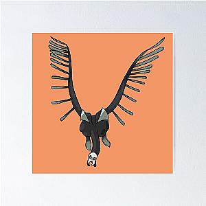 Rain World Vulture Green Poster