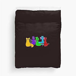 Rain World Characters Duvet Cover