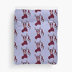 The Artificer Rain World Slugcat Masked Duvet Cover