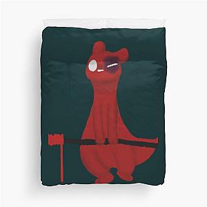 Cute game character Artificer from Rain World Downpour fanart Duvet Cover