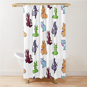 Rain World Shower Curtain