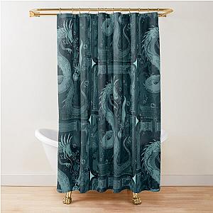 Through Gates - Rain World Shower Curtain