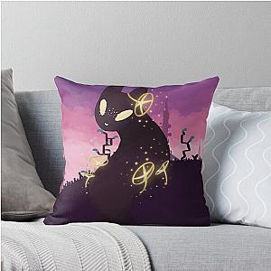 The Watcher and The Flower of Rain World Throw Pillow