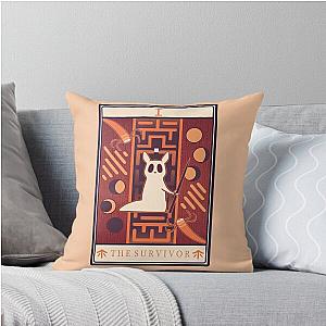 The Survivor Tarot Throw Pillow