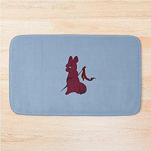 The Artificer Rain World Slugcat Unmasked Bath Mat
