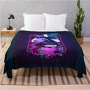 Rain World Modern Graphic Throw Blanket