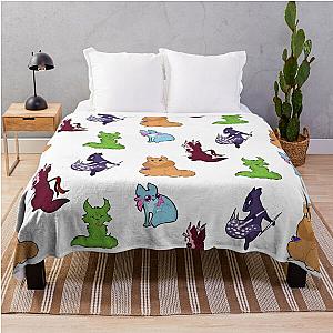 Rain World Downpour Throw Blanket Edition 2