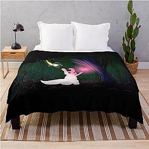 Glowing Slugcat Rain World Throw Blanket