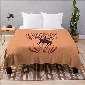 Rain Deer Throw Blanket