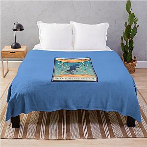 The Messenger Tarot Rain World Throw Blanket
