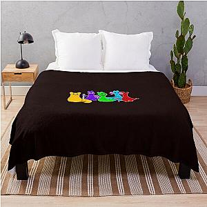 Rain World Characters Throw Blanket