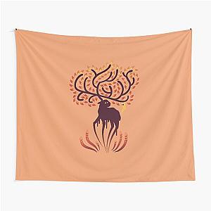 Rain Deer World Tapestry