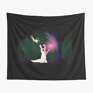 Glowing Slugcat Rain World Tapestry