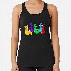 Rain World characters Racerback Tank Top