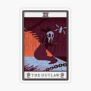 The Outlaw Tarot Rain World Sticker
