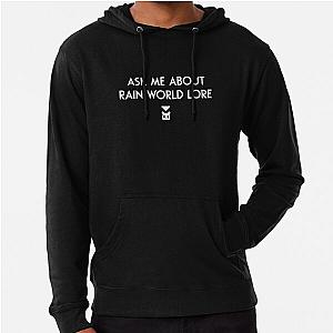 Copia Lore Expert Rain World Slugcat Icon Lightweight Hoodie