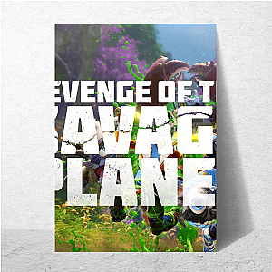 Action Taimanin Intense and Visually Striking Vibe Revenge Of The Savage Planet Posters