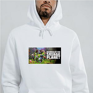 Action Taimanin Iconic Characters and Skills Motif Revenge Of The Savage Planet Hoodies