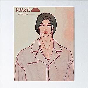 K-POP Rize Wonbin Poster